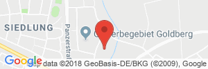 Position der Autogas-Tankstelle: Walther Tankstelle Gottschalk in 97318, Kitzingen