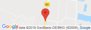 Position der Autogas-Tankstelle: Merceds-Benz Autohaus Vössing GmbH in 37688, Beverungen