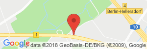 Position der Autogas-Tankstelle: GO Tankstelle in 15370, Vogelsdorf
