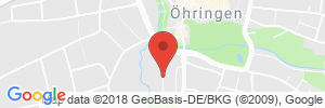 Position der Autogas-Tankstelle: Energie Direkt Hohenlohe in 74613, Öhringen