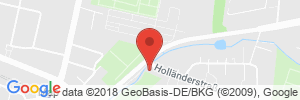 Position der Autogas-Tankstelle: Esso Tankstelle in 13407, Berlin