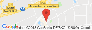 Position der Autogas-Tankstelle: Total Tankstelle in 55129, Mainz