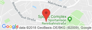 Position der Autogas-Tankstelle: HEM Tankstelle in 13089, Berlin 