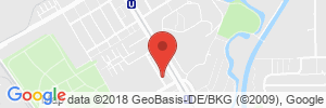 Position der Autogas-Tankstelle: Aral Tankstelle Ludger Blöink in 60488, Frankfurt 