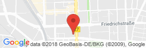 Position der Autogas-Tankstelle: G & W TANKSTELLE GMBH (Shell) in 71638, Ludwigsburg