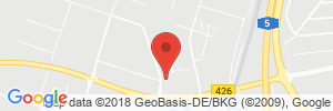 Position der Autogas-Tankstelle: Tamoil Tankstelle in 64319, Pfungstadt 