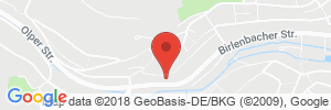 Position der Autogas-Tankstelle: Star in 57078, Siegen