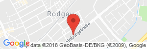 Position der Autogas-Tankstelle: CarTank24 (Neumann Tankstelle GmbH) in 63110, Rodgau