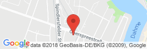 Position der Autogas-Tankstelle: Total Tankstelle in 12555, Berlin