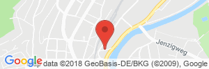 Position der Autogas-Tankstelle: Total Tankstelle in 07749, Jena