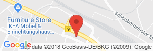 Position der Autogas-Tankstelle: Shell Tankstelle in 56070, Koblenz