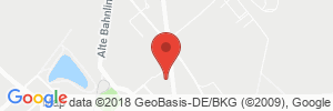 Position der Autogas-Tankstelle: Aral Tankstelle in 76149, Karlsruhe