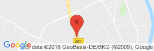 Position der Autogas-Tankstelle: Total-Tankstelle in 07318, Saalfeld