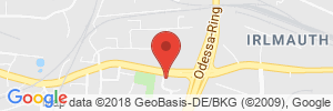 Position der Autogas-Tankstelle: Total-Tankstelle in 93055, Regensburg