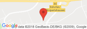 Position der Autogas-Tankstelle: Total-Tankstelle in 74549, Wolpertshausen