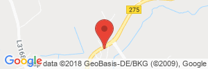 Position der Autogas-Tankstelle: AVIA Tankstelle Hartung in 36355, Grebenhain
