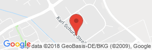 Position der Autogas-Tankstelle: Jolmes GmbH in 33100, Paderborn