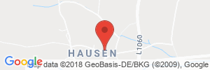 Position der Autogas-Tankstelle: Auto-Rüger Subaru-Service in 74423, Obersontheim-Hausen