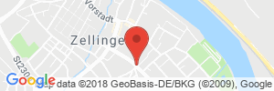 Position der Autogas-Tankstelle: bft-Tankstelle Walther in 97225, Zellingen