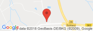 Position der Autogas-Tankstelle: HEM Tankstelle in 07907, Schleiz