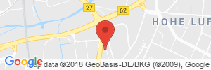 Position der Autogas-Tankstelle: AGIP LOMO Autohof Bad Hersfeld Ost in 36251, Bad Hersfeld