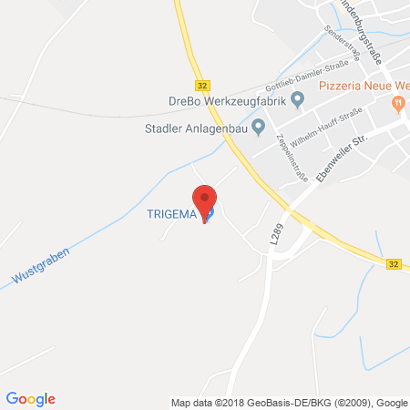 Standort der Tankstelle: Trigema Tankstelle in 88361, Altshausen