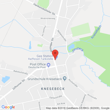 Standort der Tankstelle: Raiffeisen Tankstelle in 29379, Knesebeck