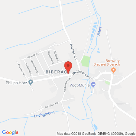 Standort der Tankstelle: Pinoil Tankstelle in 89297, Roggenburg-Biberach