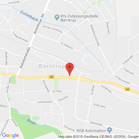 Standort der Tankstelle: AVIA Tankstelle in 32683, Barntrup