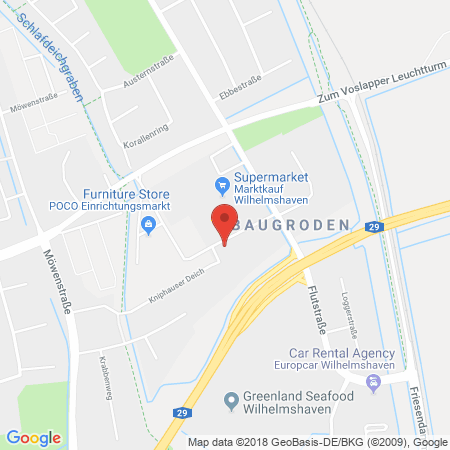 Standort der Tankstelle: Shell Tankstelle in 26388, Wilhelmshaven