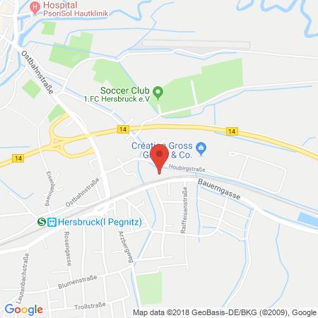 Standort der Tankstelle: BayWa Tankstelle in 91217, Hersbruck