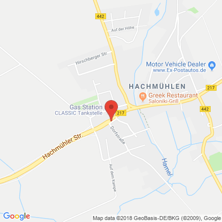 Standort der Tankstelle: CLASSIC Tankstelle in 31848, Bad Münder