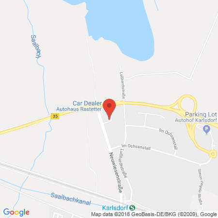 Position der Autogas-Tankstelle: Shell Tankstelle in 76689, Karlsdorf-neuthardt