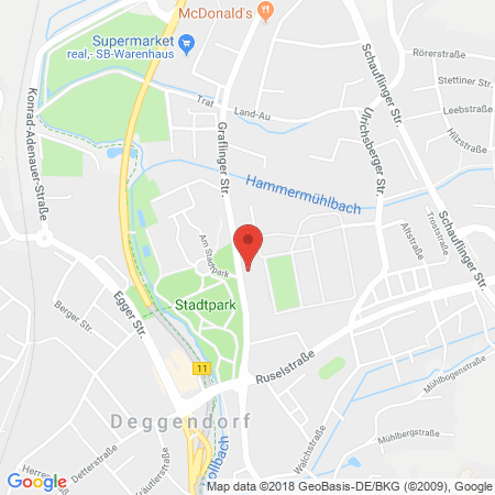 Position der Autogas-Tankstelle: Sued-treibstoff in 94469, Deggendorf