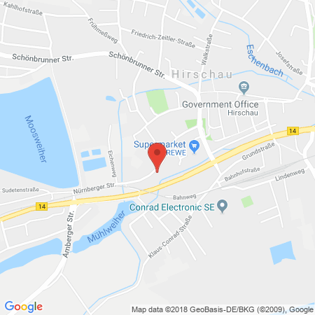 Standort der Tankstelle: AVIA Tankstelle in 92242, Hirschau
