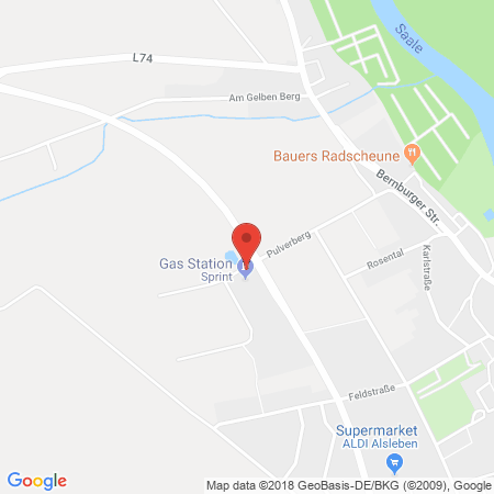 Standort der Tankstelle: Sprint Tankstelle in 06425, Alsleben