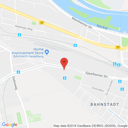 Standort der Tankstelle: Frei Tankstelle in 69115, Heidelberg