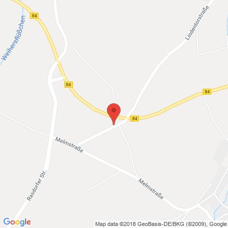 Position der Autogas-Tankstelle: Wingenfeld Energie Gmbh in 36088, Hünfeld