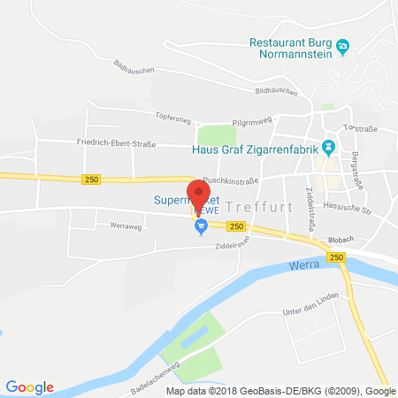 Standort der Autogas Tankstelle: Gastankanlagen & Mineralöl-Produkthandel in 99830, Treffurt
