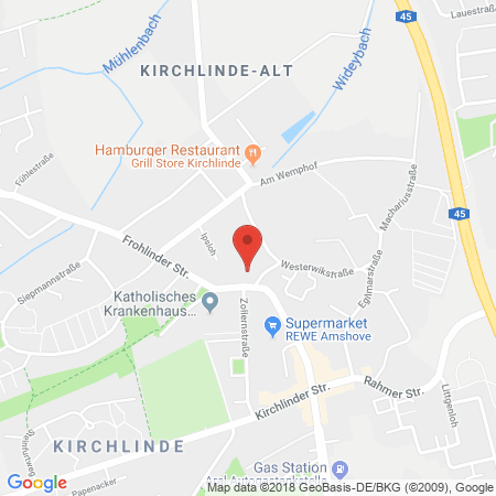 Position der Autogas-Tankstelle: Shell Tankstelle in 44379, Dortmund