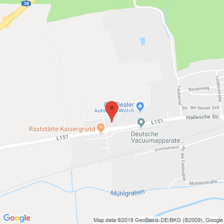 Standort der Tankstelle: TotalEnergies Tankstelle in 06536, Suedharz Ot Rossla