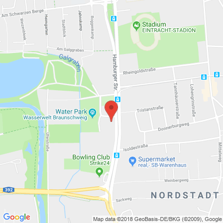Standort der Tankstelle: ARAL Tankstelle in 38114, Braunschweig