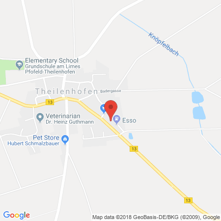 Standort der Tankstelle: Freie Tankstelle von Pietrowski in 91741, Theilenhofen