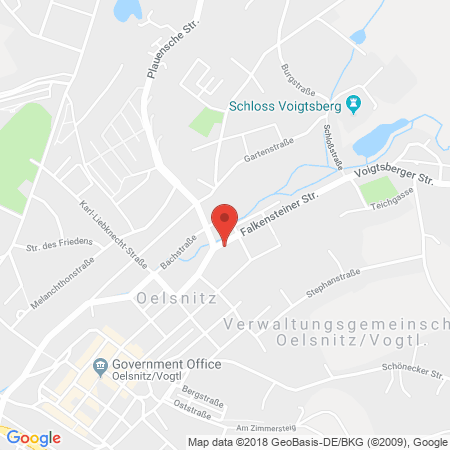 Standort der Tankstelle: Esso Tankstelle in 08606, Oelsnitz/Vogtland