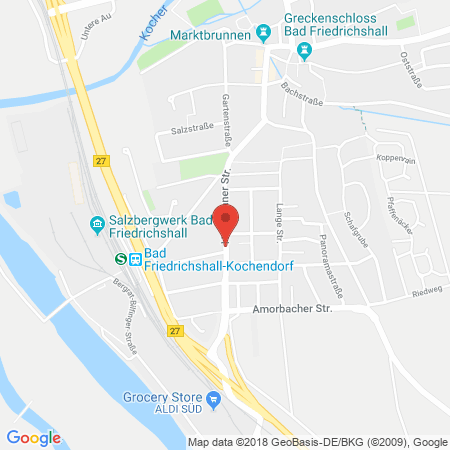 Standort der Tankstelle: Agip Tankstelle in 74177, Bad Friedrichshall
