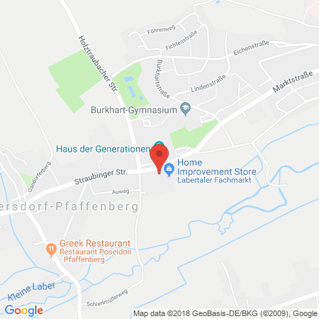 Position der Autogas-Tankstelle: Edeka Tankstelle in 84066, Mallersdorf-pfaffenberg