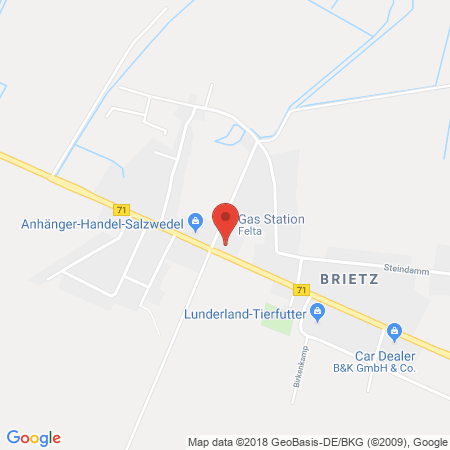 Standort der Tankstelle: Q1 Tankstelle in 29410, Salzwedel OT Brietz