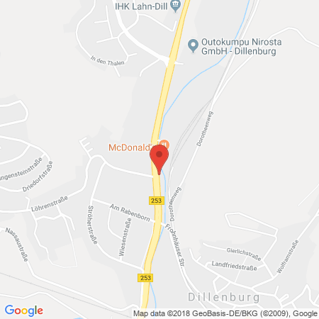 Standort der Tankstelle: ARAL Tankstelle in 35683, Dillenburg