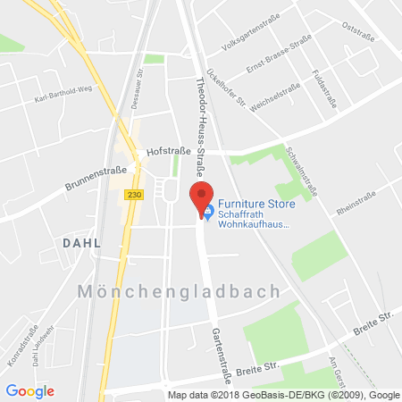 Standort der Tankstelle: STAR Tankstelle in 41065, Mönchengladbach