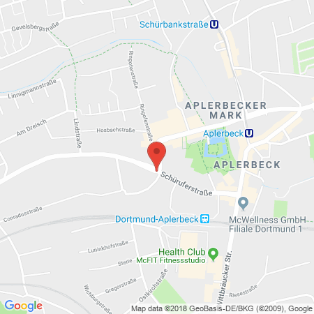 Position der Autogas-Tankstelle: Star Tankstelle in 44287, Dortmund
